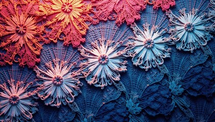 Geometric lace overlay, repeating motif, sharp lines , structure, minimal