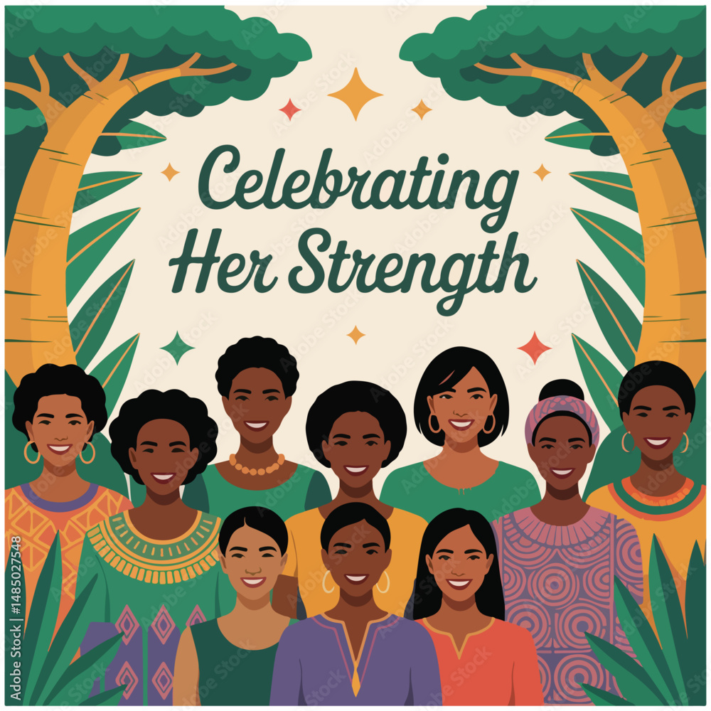 International Day of Women and Girls of African Descent.eps 2.eps Stock ...