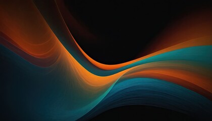 Poster - Abstract background with a colourful flowing lines design
3