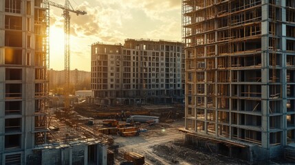 Poster - Building materials embedded with RFID tags tracked by handheld scanners on construction site