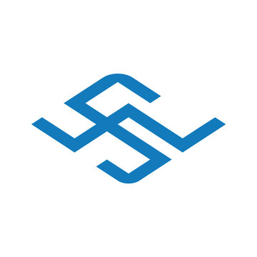 Letter sw Vector Logo Design	