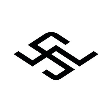Letter Sw Vector Logo Design	