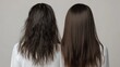 © Korawan - Two women with long hair, one with a lot of split ends