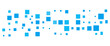 © aLo - Vector blue geometric squares technology pattern design