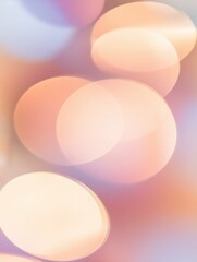 Poster - Abstract Colorful Background with Soft Blurred Circular Lights Creating Dreamy Atmospheric Effect for Creative and Artistic Projects
