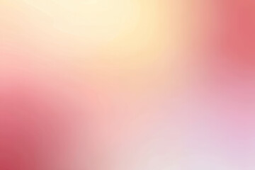 Poster - Soft Peach and Pink Gradient Background