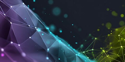 Poster - Business presentation banner backdrop with abstract