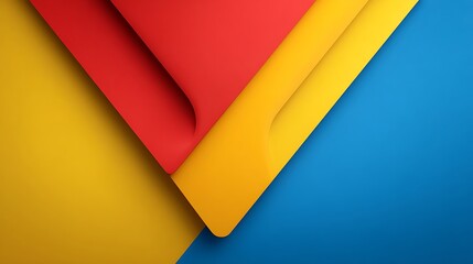 Poster - Business presentation banner backdrop with abstract