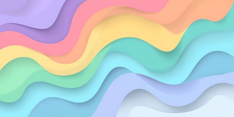 Poster - Business presentation banner backdrop with abstract