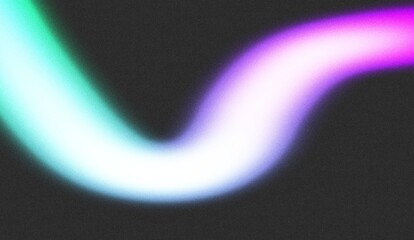 Wall Mural - abstract glowing neon color gradient shape background, pink purple blue color wave grainy backdrop d