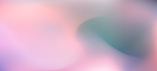 Wall Mural - Abstract vibrant light pink and aquamarine blue colors mesh gradient background. Trendy colorful coral and green liquid wavy digital watercolor print for ui design, banner, aesthetic poster