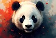 © TaruHonu - Arte abstracto oso panda