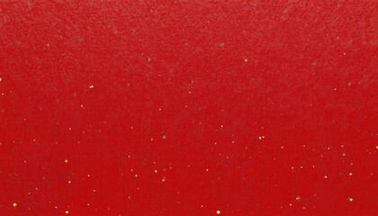 Poster - red glitter fabric with scattered golden and blue sparkles for festive background, branding, textile pattern, web banner or elegant print design


