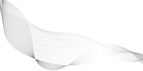 Poster - Abstract grey  wave line texture background, abstract interlacing lines and points digital connection of elements, abstract smoke on black wave line background.