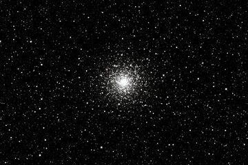 Wall Mural - Star cluster in deep space (3)
