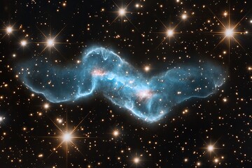 Wall Mural - Cosmic Nebula in Deep Space