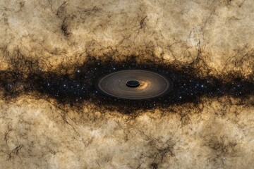 Wall Mural - Cosmic Nebula, Dark Hole