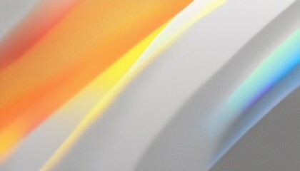Poster - soft gradient light wave with abstract color spectrum blur in motion for modern web design, digital branding, or minimalist print background

