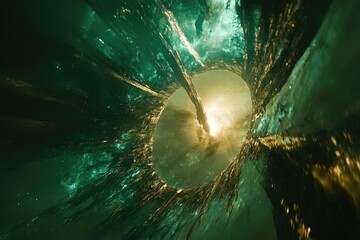 Wall Mural - Abstract cosmic vortex