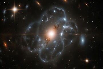 Wall Mural - Cosmic Nebula Formation