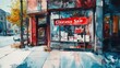 © dar - Urban storefront clearance sale