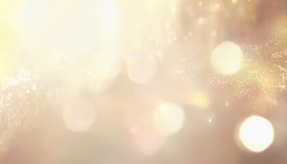 Poster -  ethereal golden bokeh light texture with soft glitter glow for luxury branding, elegant web design, festive print, or glamorous background use in premium creative projects