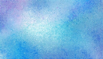 Fototapete -  iridescent blue and purple textured watercolor background with subtle halftone and glitter effect for web design, print, invitation, or branding