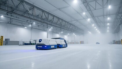 Poster - Automated Guided Vehicles Navigating Organized Refrigerated Warehouse