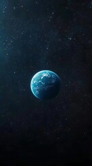 earth in deep space
