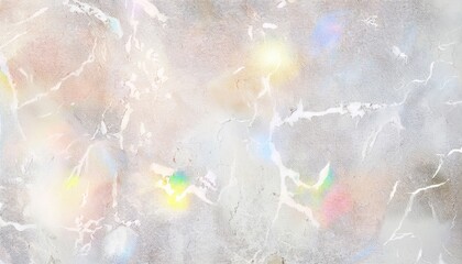 Poster -  iridescent pastel marble texture with gold veining for elegant branding, web background, or luxury print design in soft abstract mineral style