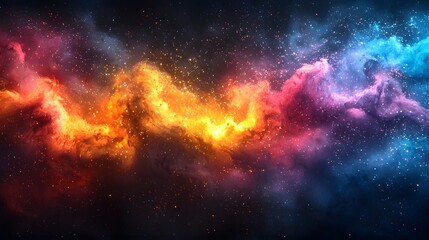Poster - Cosmic Explosion of Creative Energy