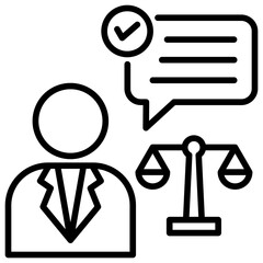 Poster - Legal Advice Line Icon