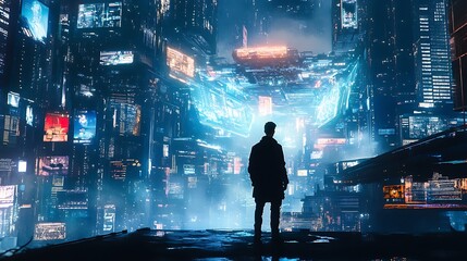AI-Driven Futuristic Technology Concept for Innovation and Progress







4o

