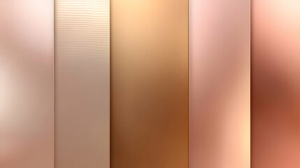 Poster - Elegant textures presenting an array of vertical panels with smooth gradients
