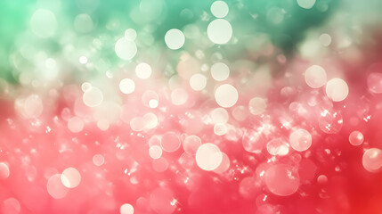 Poster - Ethereal Harmony: A gradient of dreamy colors with bokeh effect to create a soft abstract