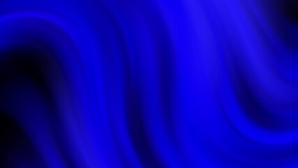 Poster - Abstract flowing blue waves creating a smooth, vibrant gradient background, Abstract texture Gradient motion Background animation.