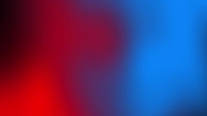 Poster - A vibrant abstract background featuring a smooth gradient blending from red on the left to blue on the right, Abstract texture Gradient motion Background animation.