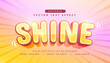 © starlineart - 3d style shine editable text effect style