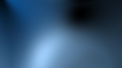 Poster - A smooth blue and black gradient background with soft transitions and no distinct objects, Abstract texture Gradient motion Background animation.