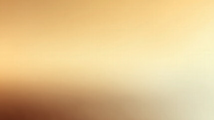 Poster - Smooth Gradient Background in Beige to Ivory Shades for Elegant Designs and Creative Projects