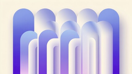 Poster - Abstract design with overlapping, vibrant shapes.