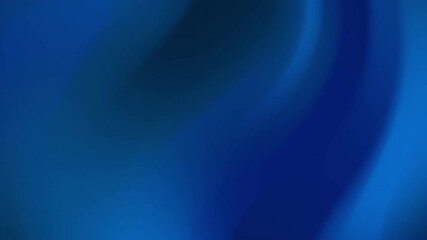 Poster - A smooth blue abstract background with gentle gradient curves blending dark and light shades, Abstract texture Gradient motion Background animation.