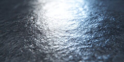 Poster - Close-up view of a textured, reflective surface.