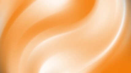 Poster - A vibrant orange abstract background with smooth, wavy gradients and blended highlights, Abstract texture Gradient motion Background animation.