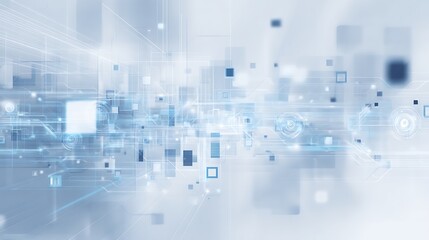 Poster - Business presentation banner backdrop with abstract