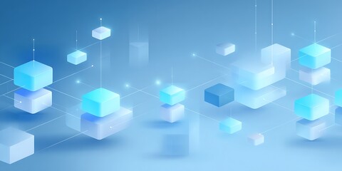 Poster - Business presentation banner backdrop with abstract