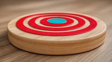 Poster - a wooden symbolizing ai-calculated carbon dividend economy planner icon concept for sustainable deve