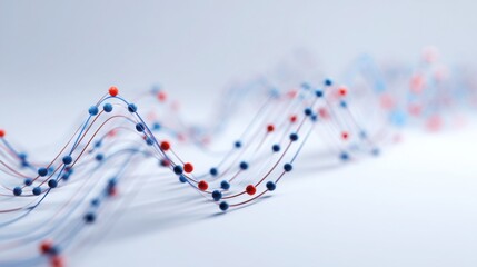 Poster - ai-trained interest rate path visualizer icon concept illustrating future trends in economic interes