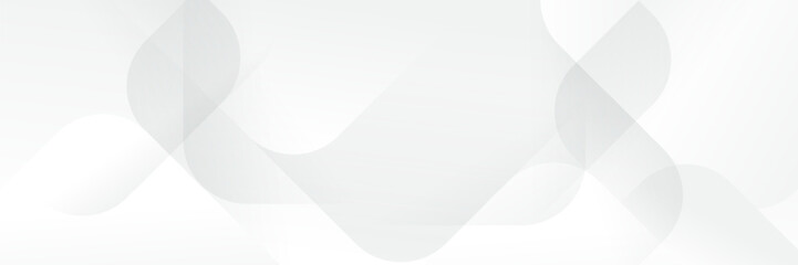 Wall Mural - abstract pattern white geometric banner design background.