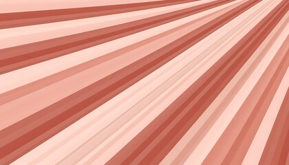 Poster - Abstract Background Radiating Stripes in Warm Peach and Brown Hues